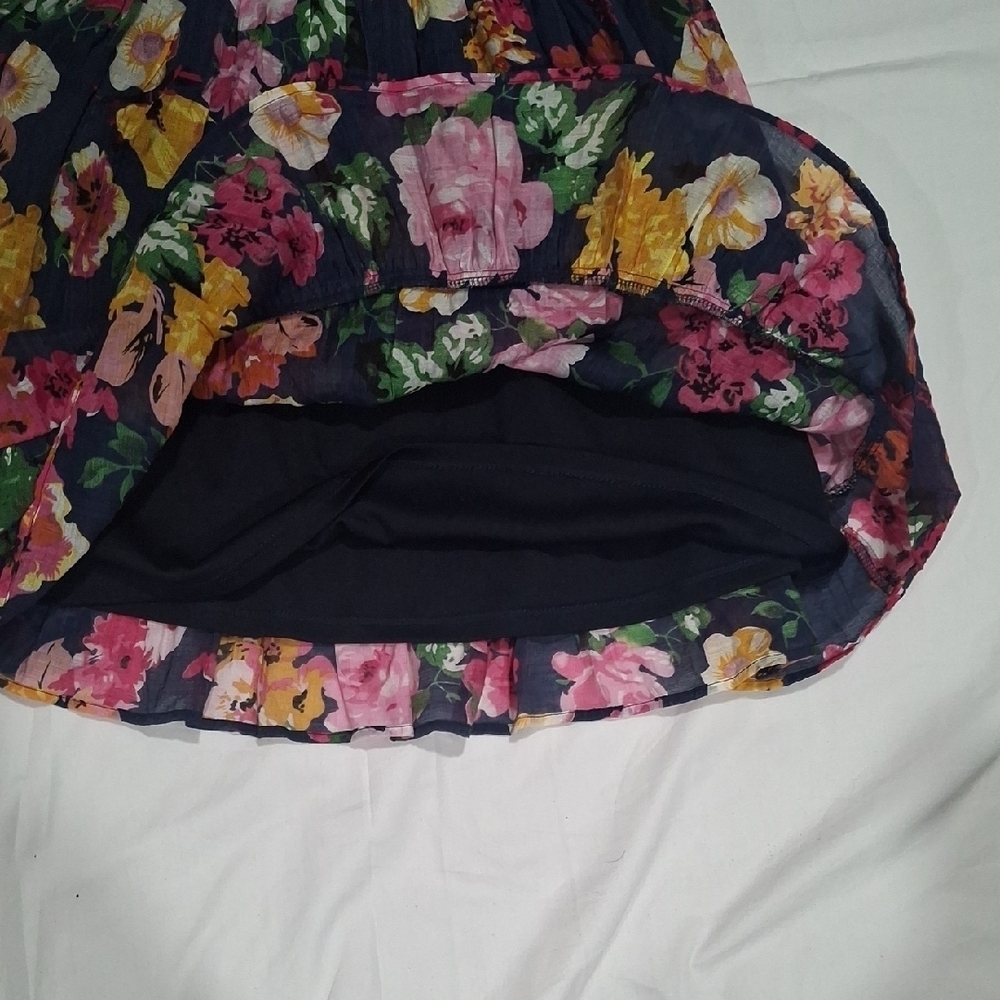 Isobella & Chloe Pink and Purple Puff Sleeve Sundress Size 6 - Picture 6 of 12